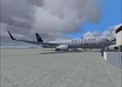 At the gate DTW