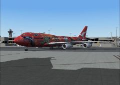 Arriving to the gate