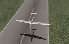 ASK21 Glider. Top view Of landing At FAPM, Natal In South Africa. X Plane 10 with No Add On.