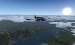 Basler BT-67 over NZSI