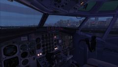 Rainy at Kai-Tak in the Boeing 707