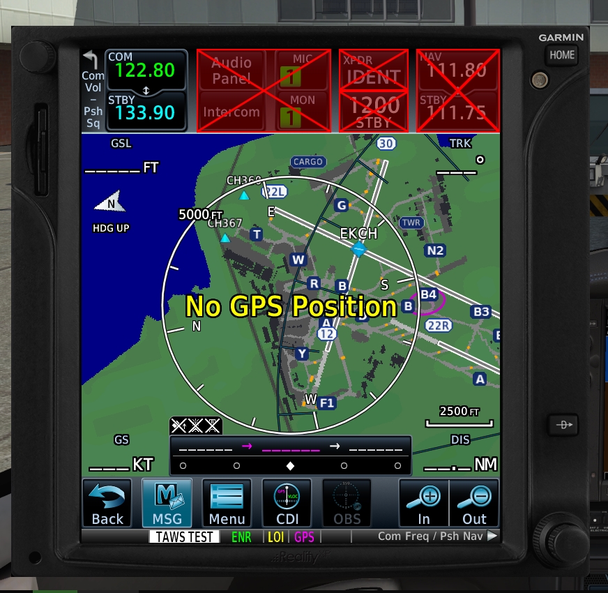 No GPS Position