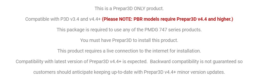 PMDG Queen of the Skies: v5.1? Who Knows?